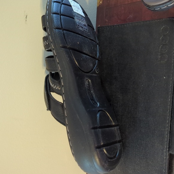 New With Tags Women's Skechers Luxe Form Slip On Wedge Sandals Black Sz 7 - Picture 7 of 16